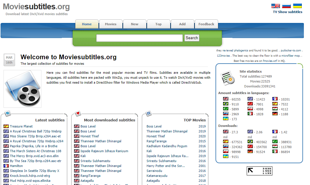 Moviesubtitles.org