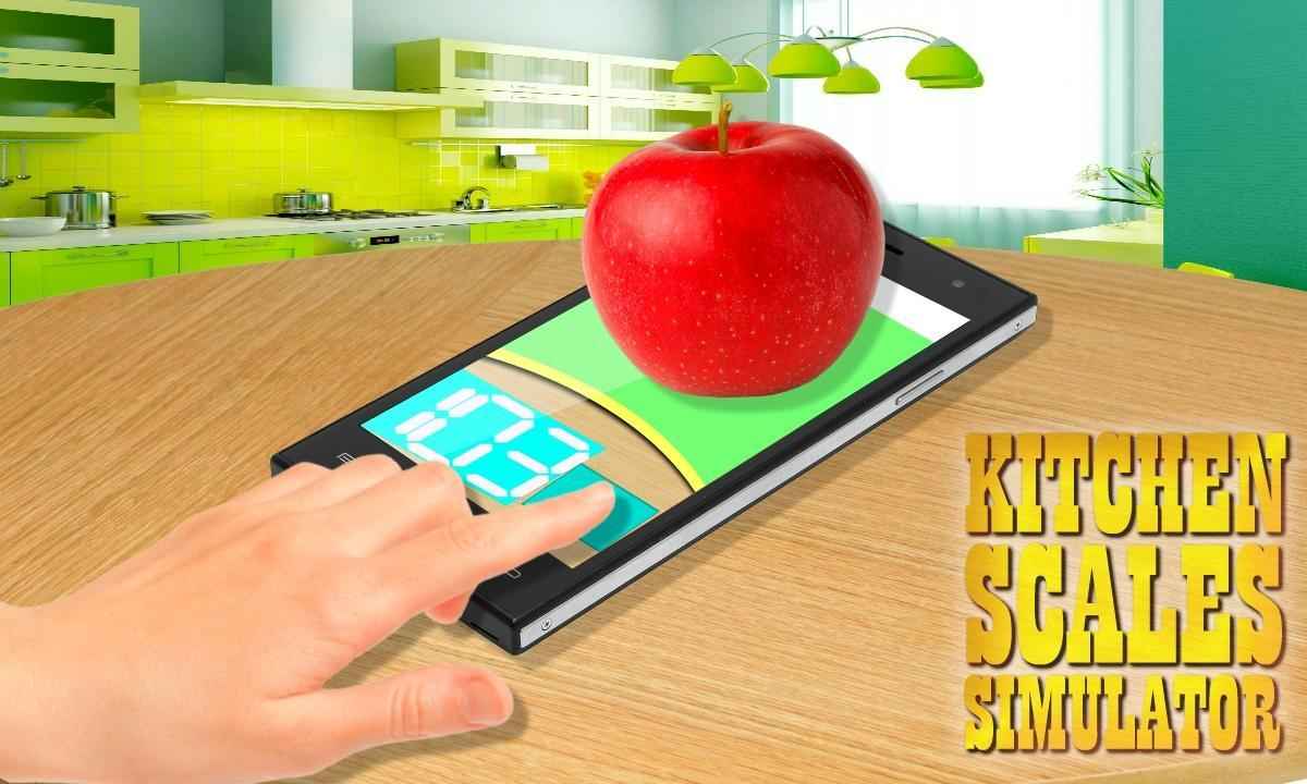 Kitchen scale simulation pro