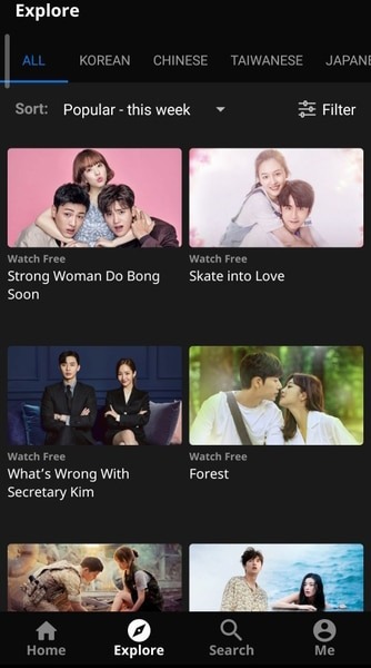 WeTV Korean Drama Apps